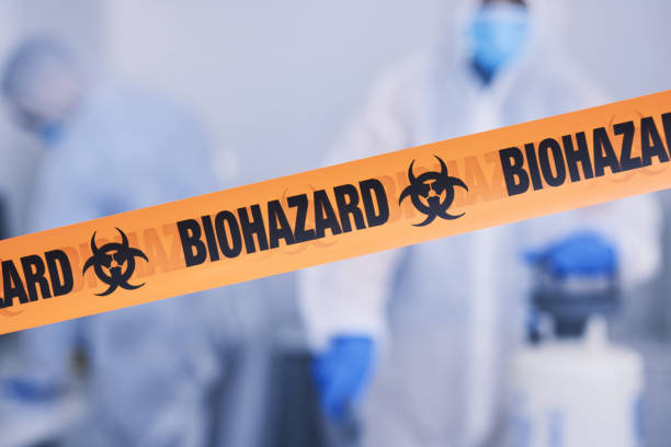 Professional Biohazard Cleanup technician working in Fox Island, WA